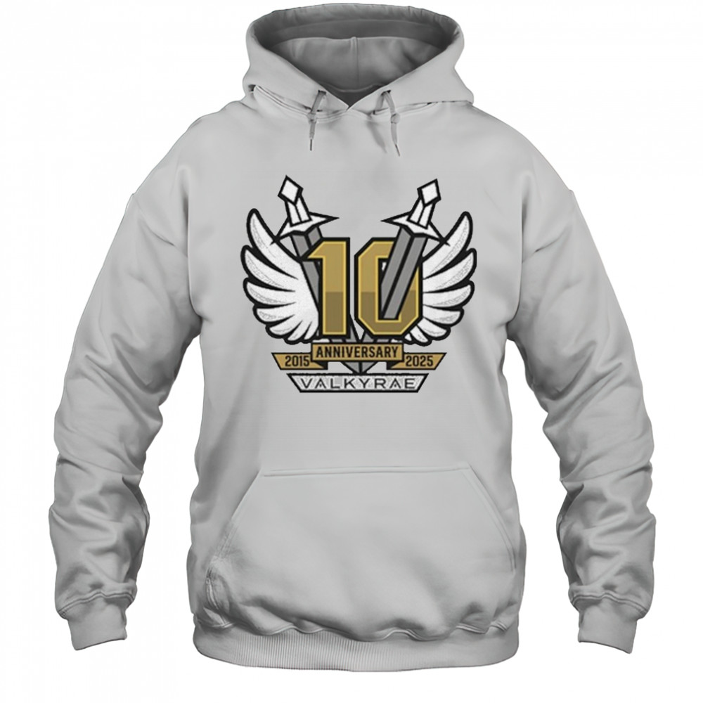 Valkyrae 10 Year Anniversary T-Shirt Hoodie