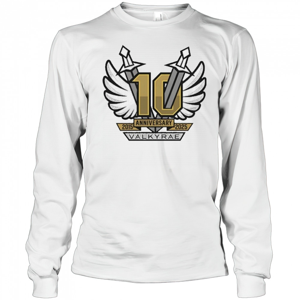 Valkyrae 10 Year Anniversary T-Shirt Long Sleeved
