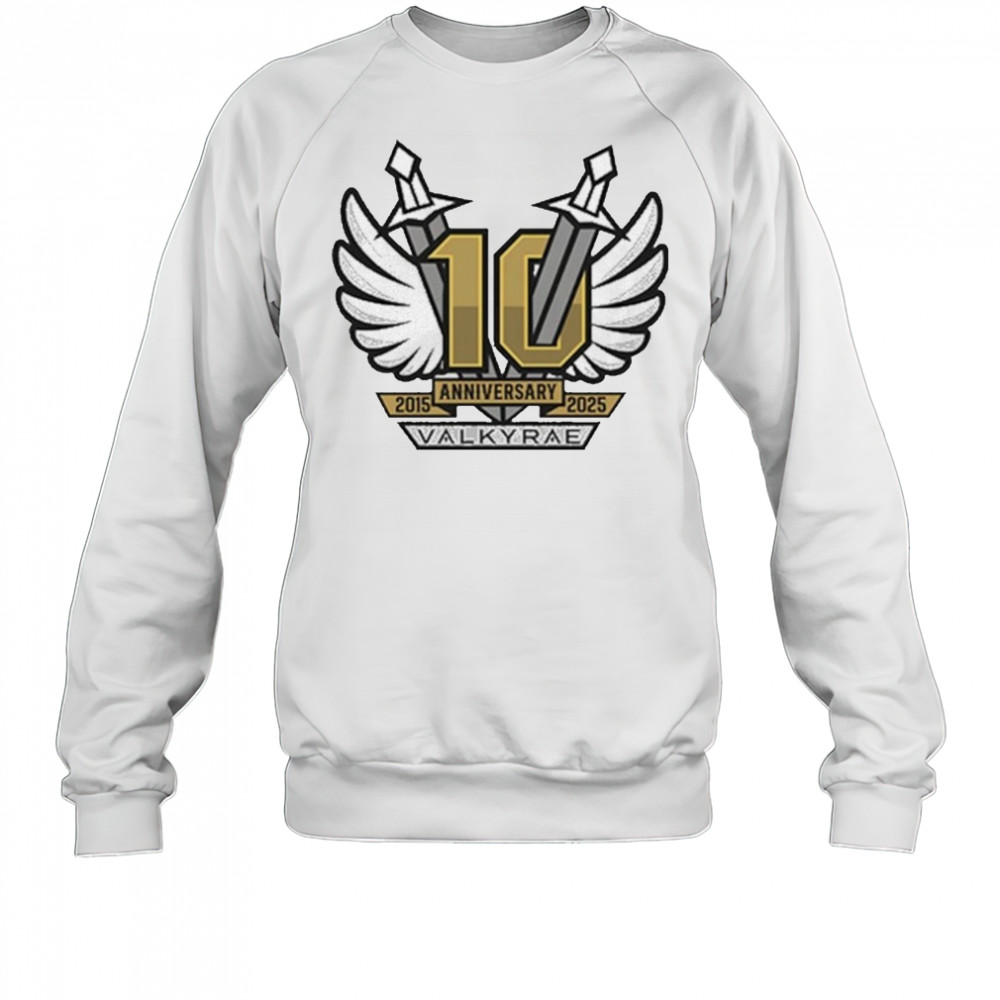 Valkyrae 10 Year Anniversary T-Shirt Sweatshirt