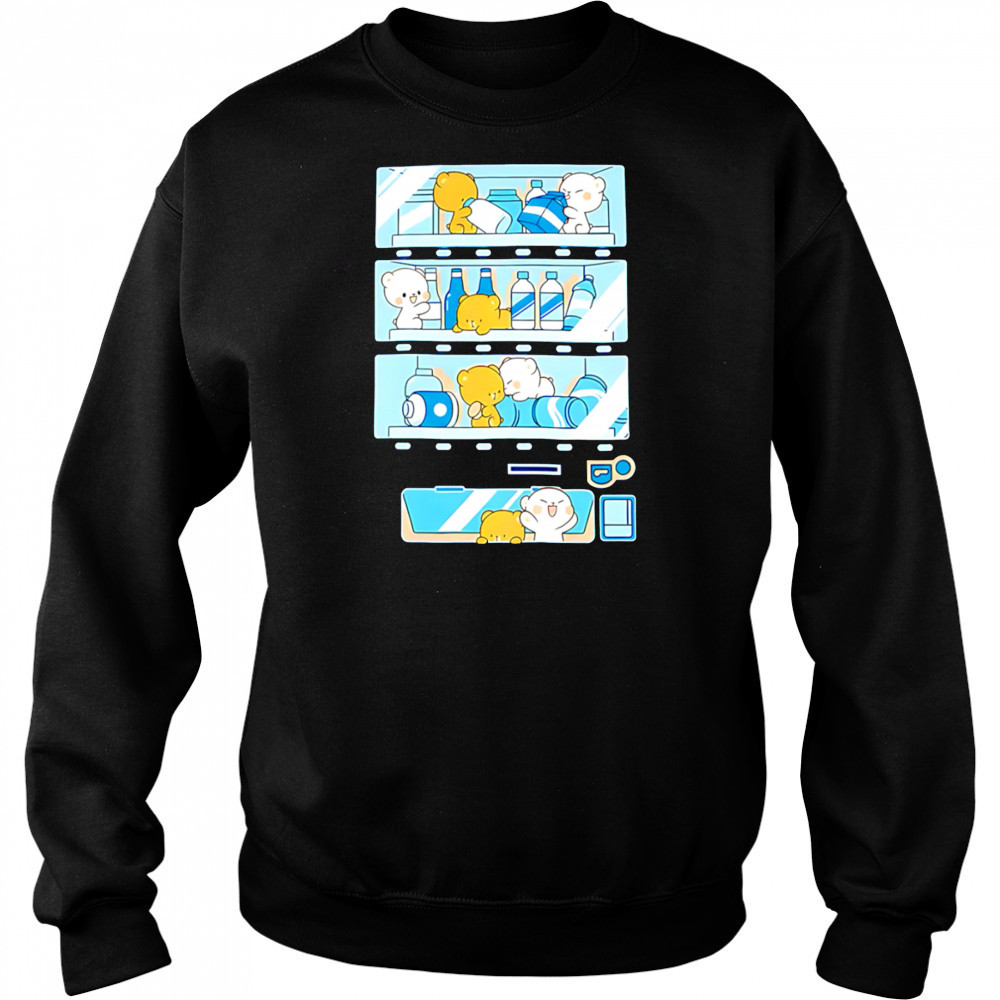 Vending Machine cute pink bears shirt Hoodie