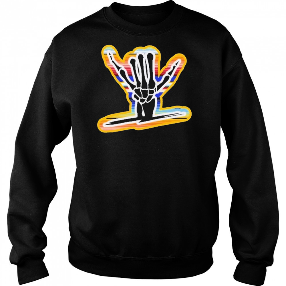 Viva La Shred Skeleton T-shirt Hoodie