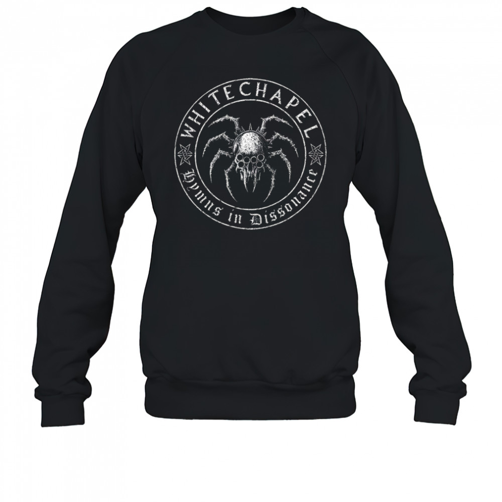 Whitechapel Spider Skull Shirt Sweatshirt