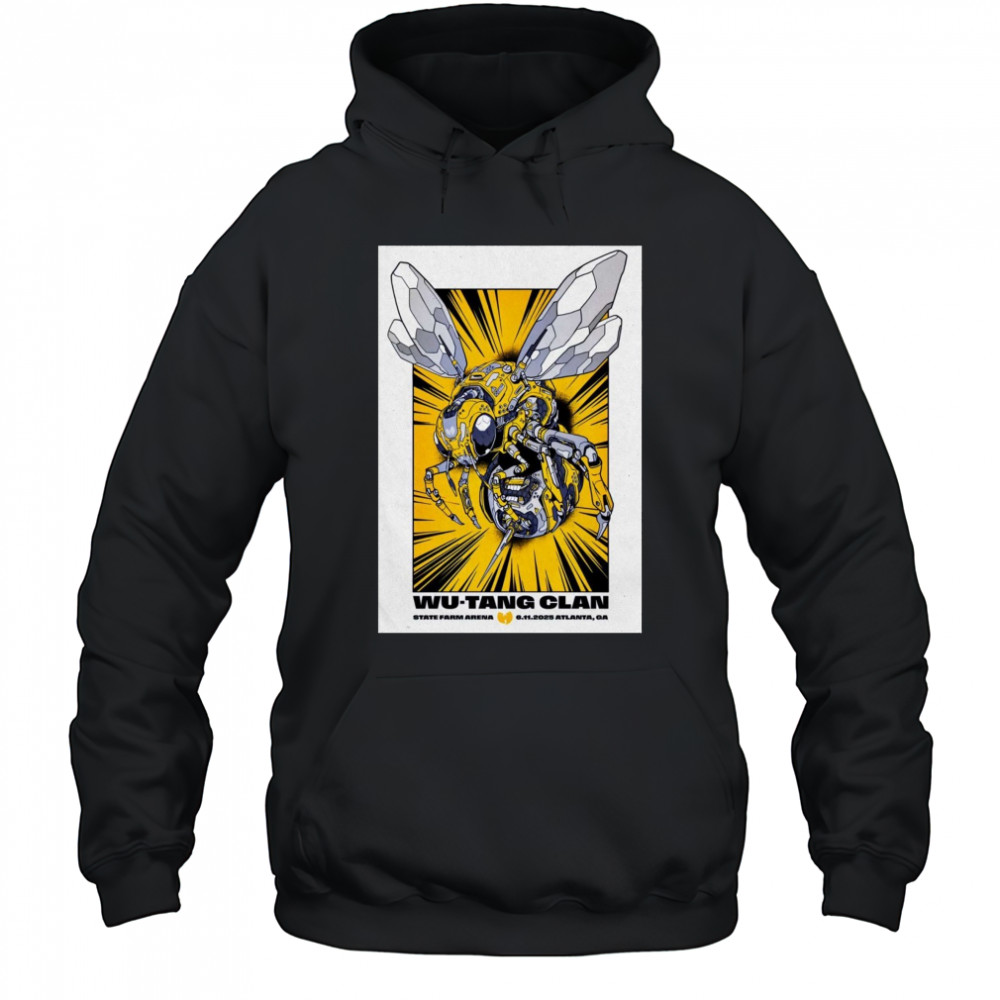 Wu Tang Clan Jun 11 2025 Atlanta GA Poster T-Shirt Hoodie