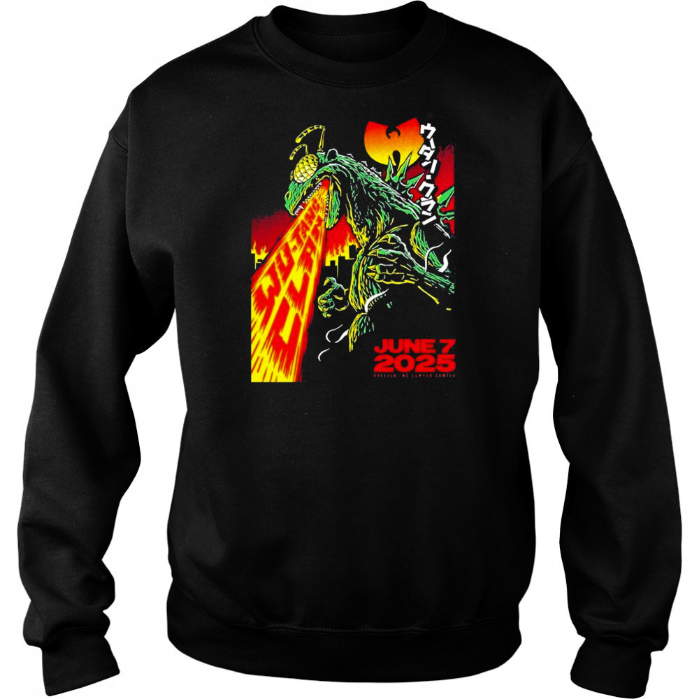 Wu Tang Clan Raleigh NC Music Poster At Lenovo Center On June 7 The Final Chamber Tour 2025 shirt Hoodie