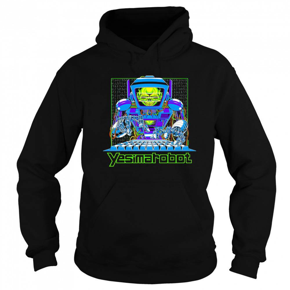 Yesim Robot neon shirt Sweatshirt