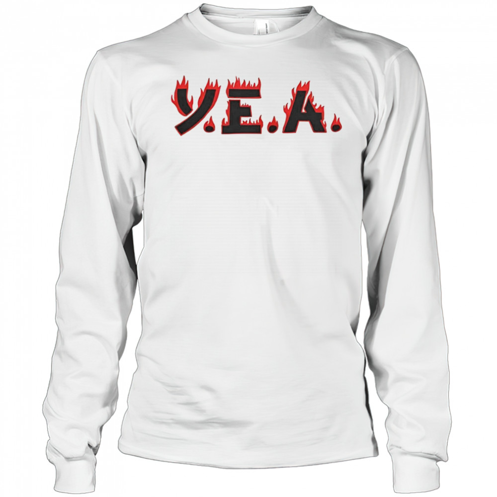 Your Everyday Asian YEA Flame T-Shirt Long Sleeved