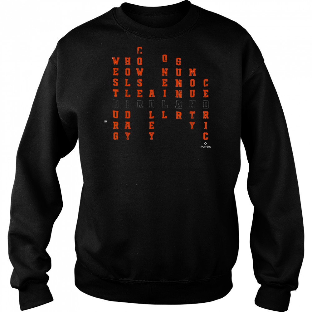 Acrostic Gunnar Henderson Birdland Baltimore Baseball MLBPA T Shirt Hoodie