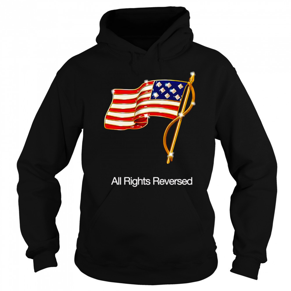 All rights reversed American flag shirt Sweatshirt