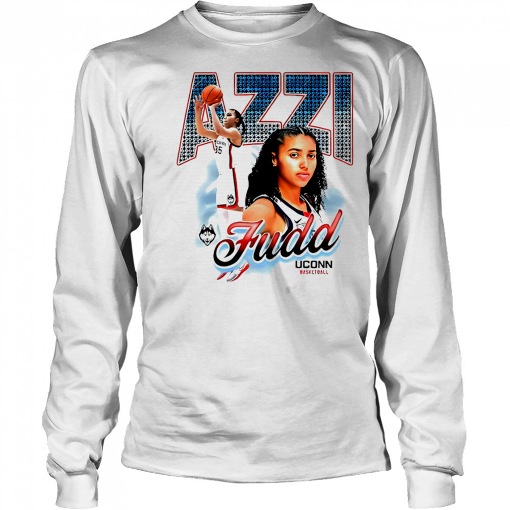 Azzi Fudd Uconn Basketball shirt Long Sleeved