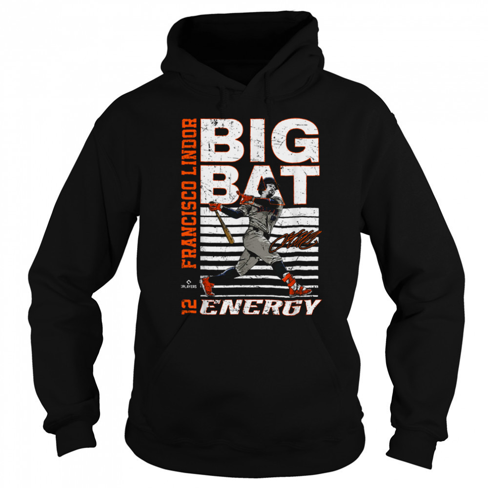 Big Bat Energy Francisco Lindor New York Baseball MLBPA T Shirt Sweatshirt