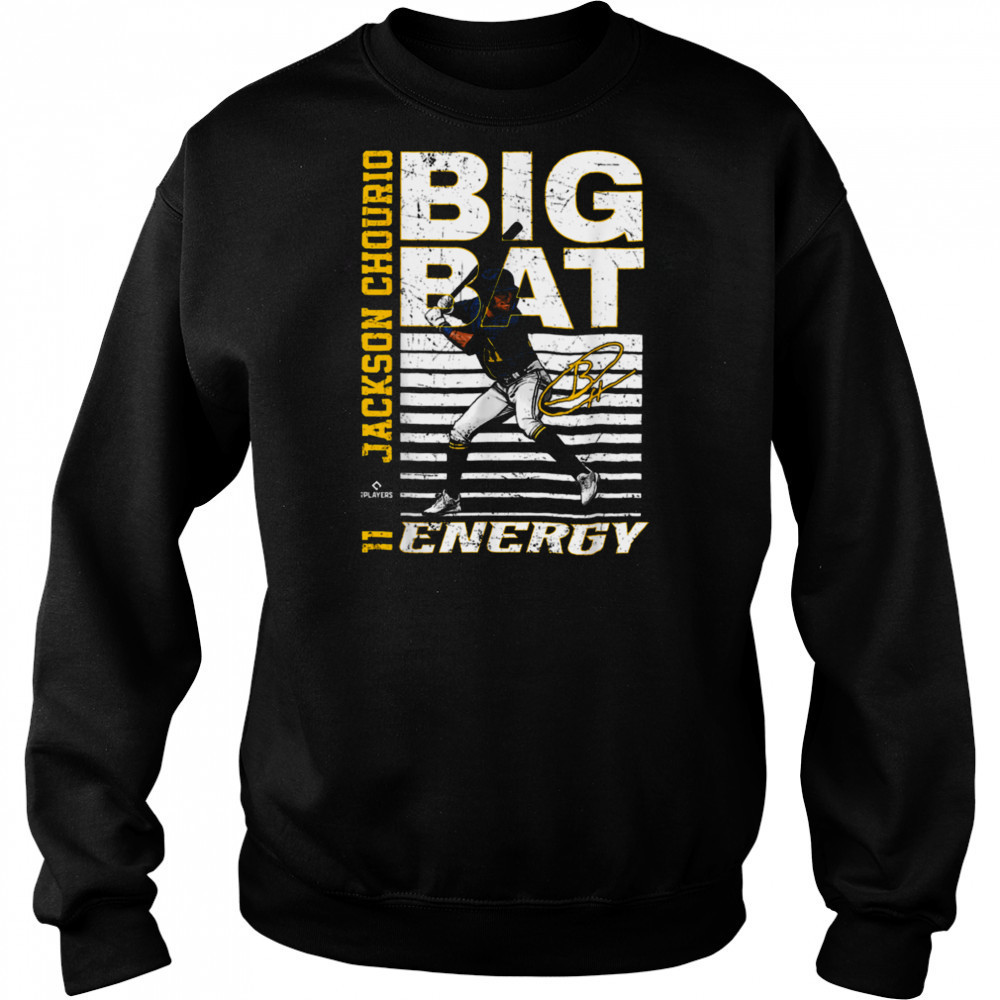 Big Bat Energy Jackson Chourio Milwaukee Baseball MLBPA T Shirt Hoodie