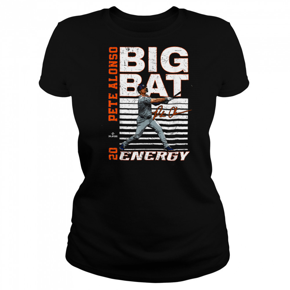 Big Bat Energy Pete Alonso New York Baseball MLBPA T Shirt Women's T-shirt
