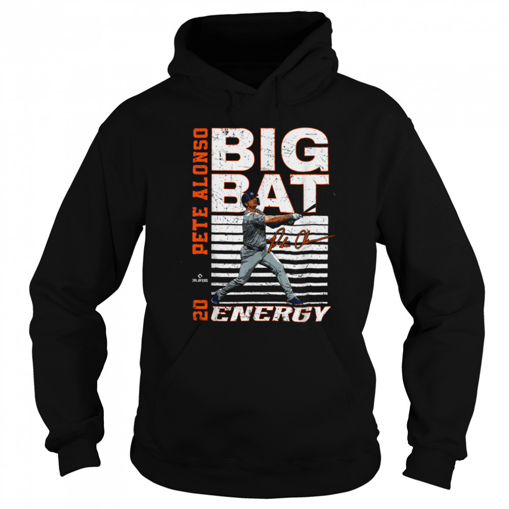 Big Bat Energy Pete Alonso New York Baseball MLBPA T Shirt Sweatshirt