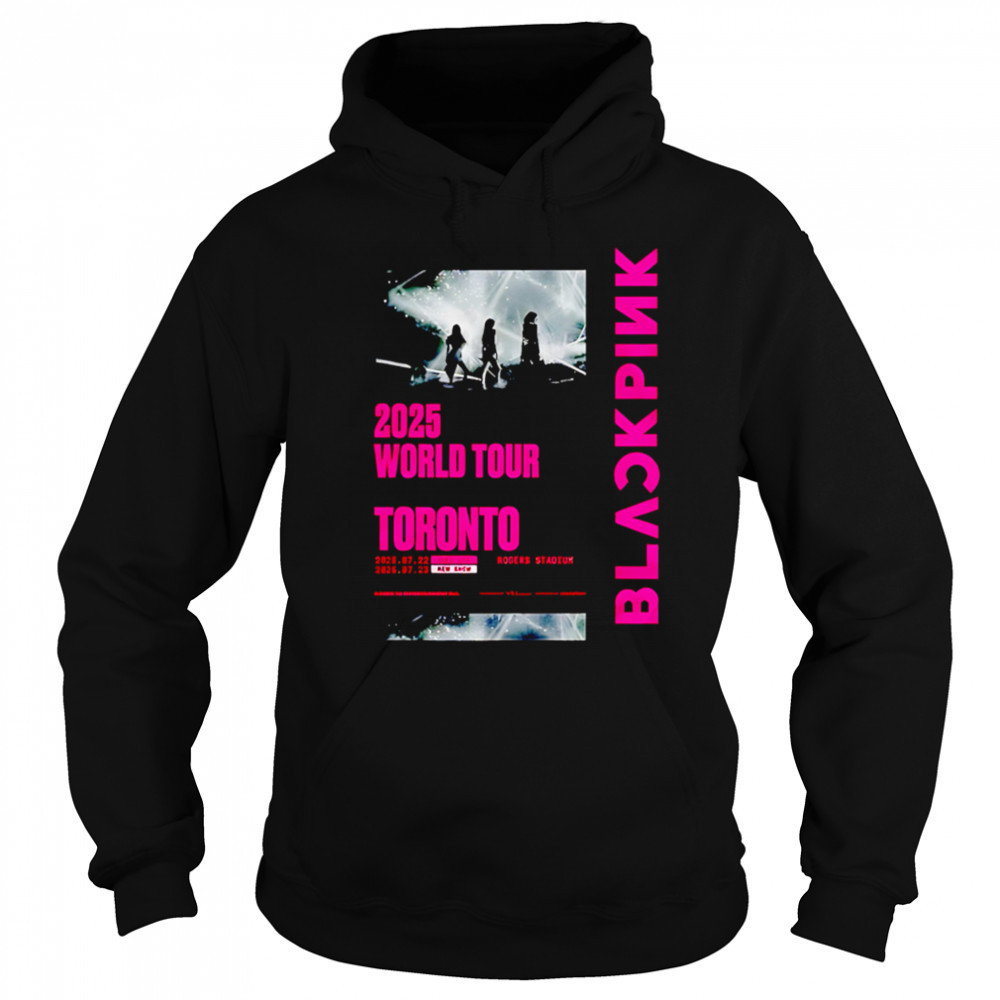 Blackpink 2025 World Tour Toronto Blue Jays shirt Sweatshirt