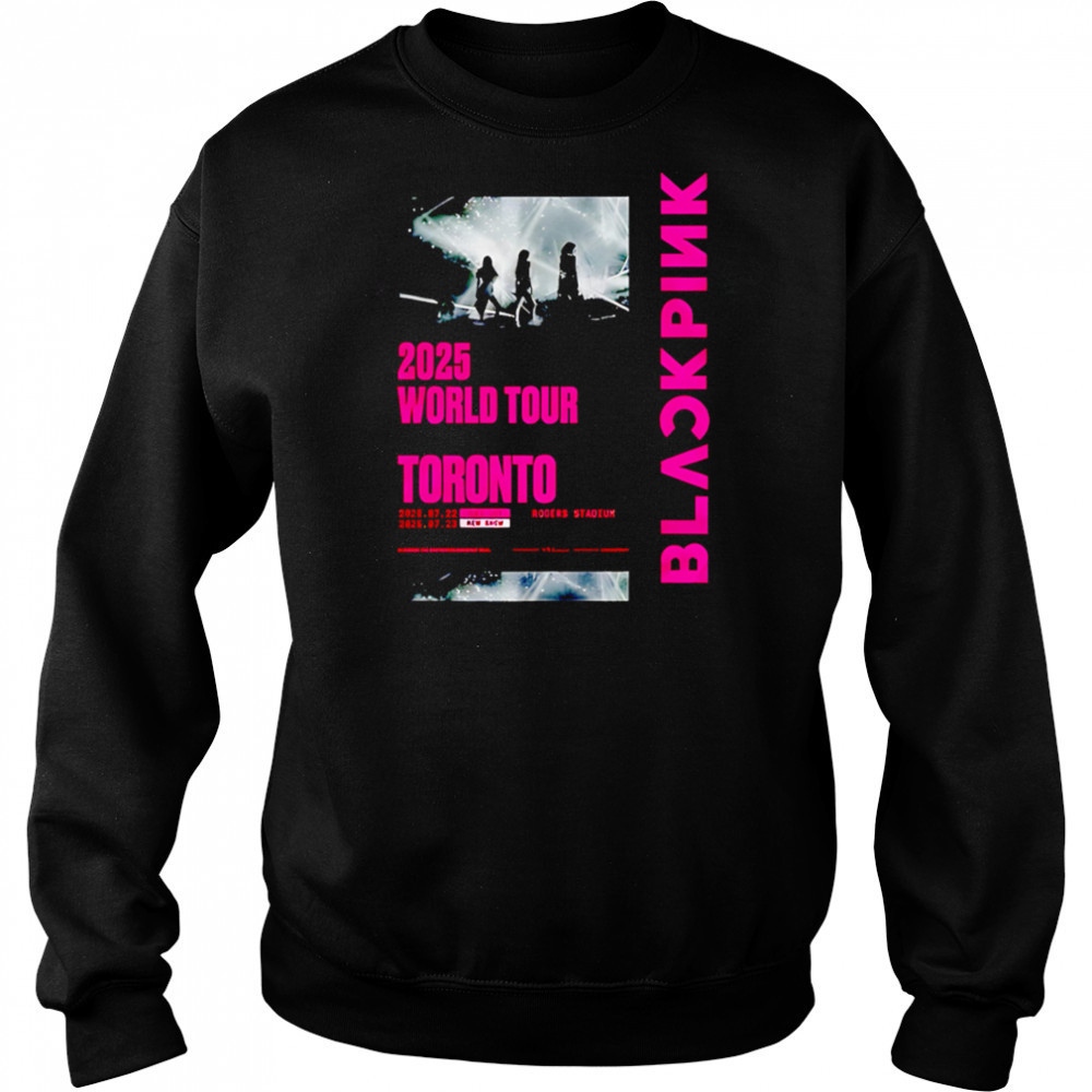 Blackpink 2025 World Tour Toronto Blue Jays shirt Hoodie
