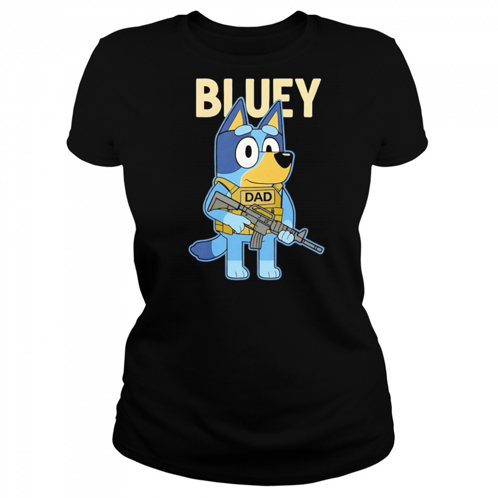 Bluey Military Tactical Dad shirt Women's T-shirt
