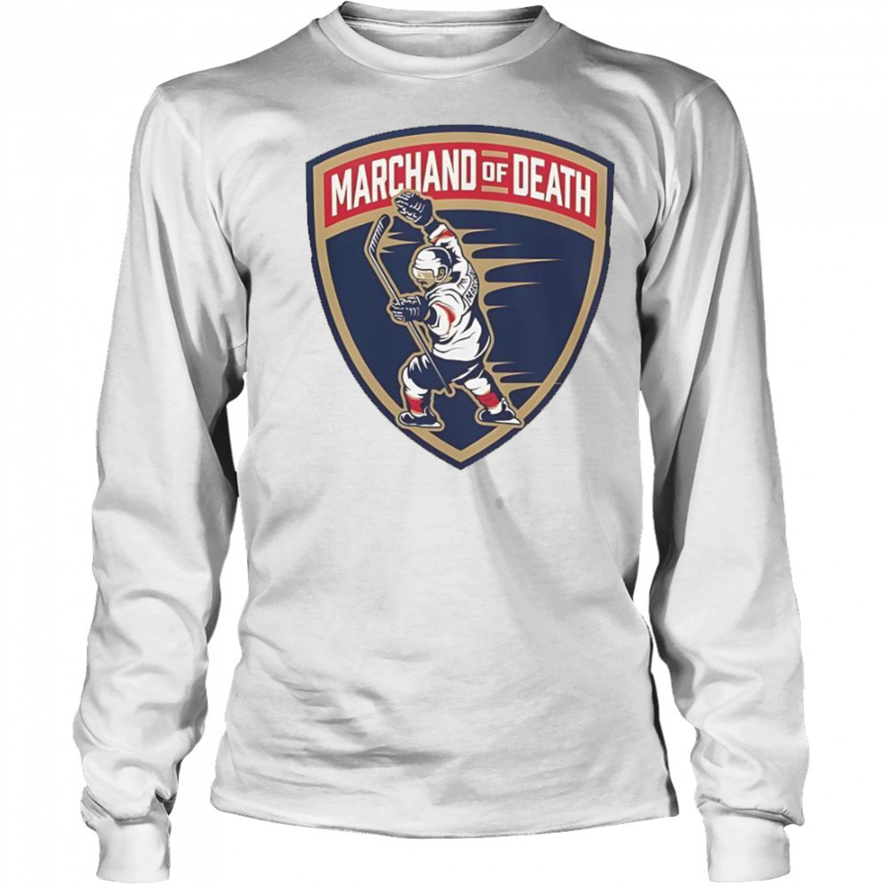 Brad Marchand Marchand Of Death Florida Panthers T-Shirt Long Sleeved