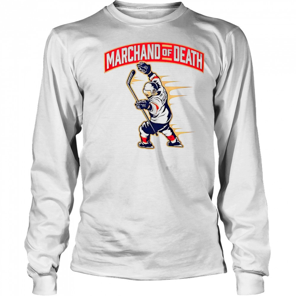 Brad Marchand Of Death NHL T-Shirt Long Sleeved