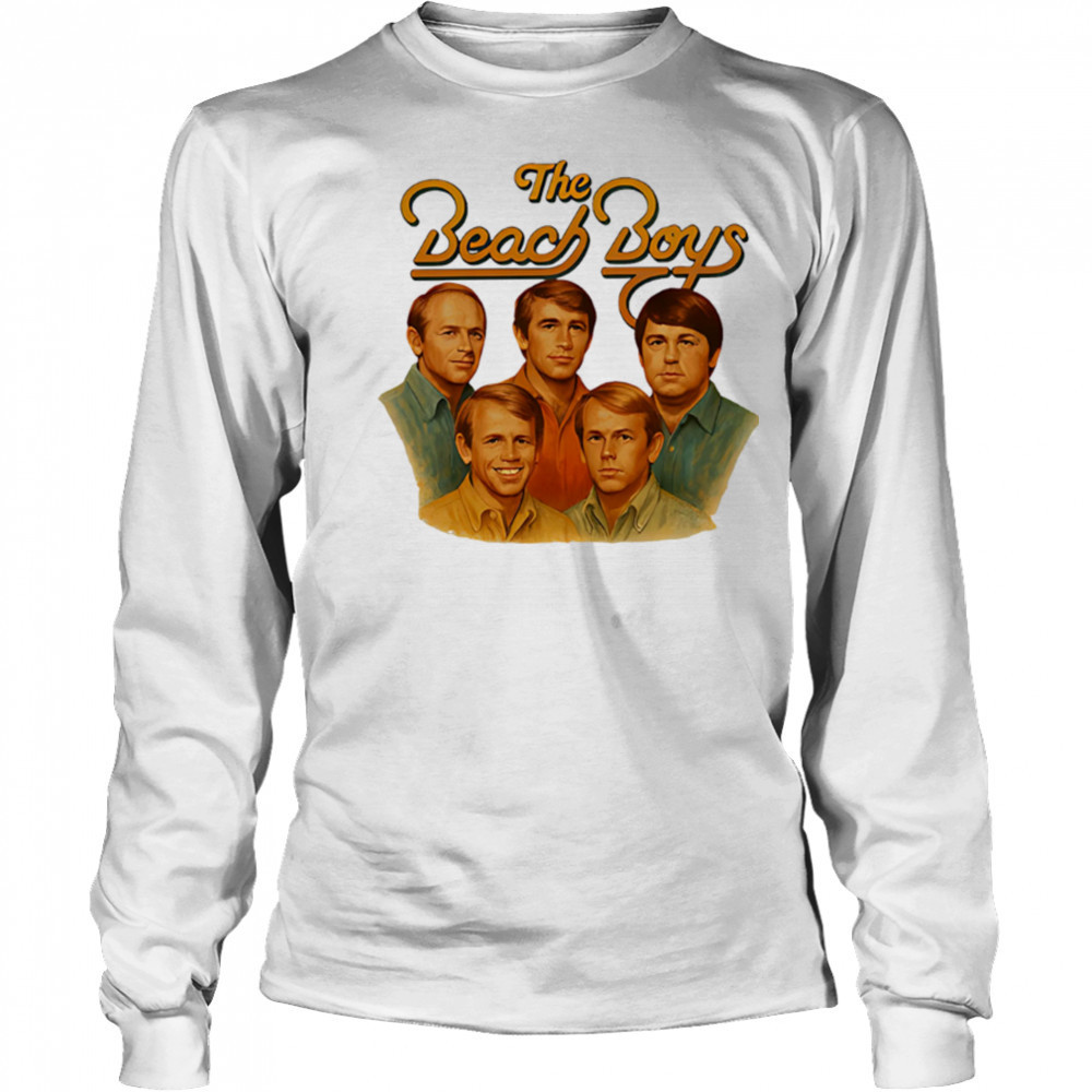 Brian Wilson The Beach Boys vintage shirt Long Sleeved