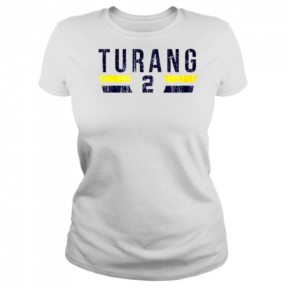 Brice Turang 2 Milwaukee Font vintage shirt Women's T-shirt