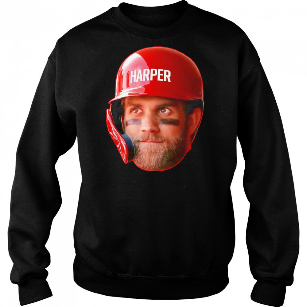 Bryce Harper head in the game shirt Hoodie