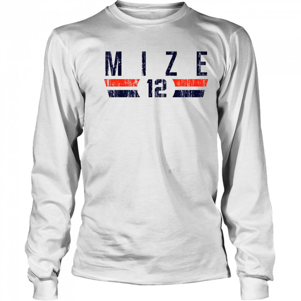 Casey Mize 12 Detroit Font vintage shirt Long Sleeved