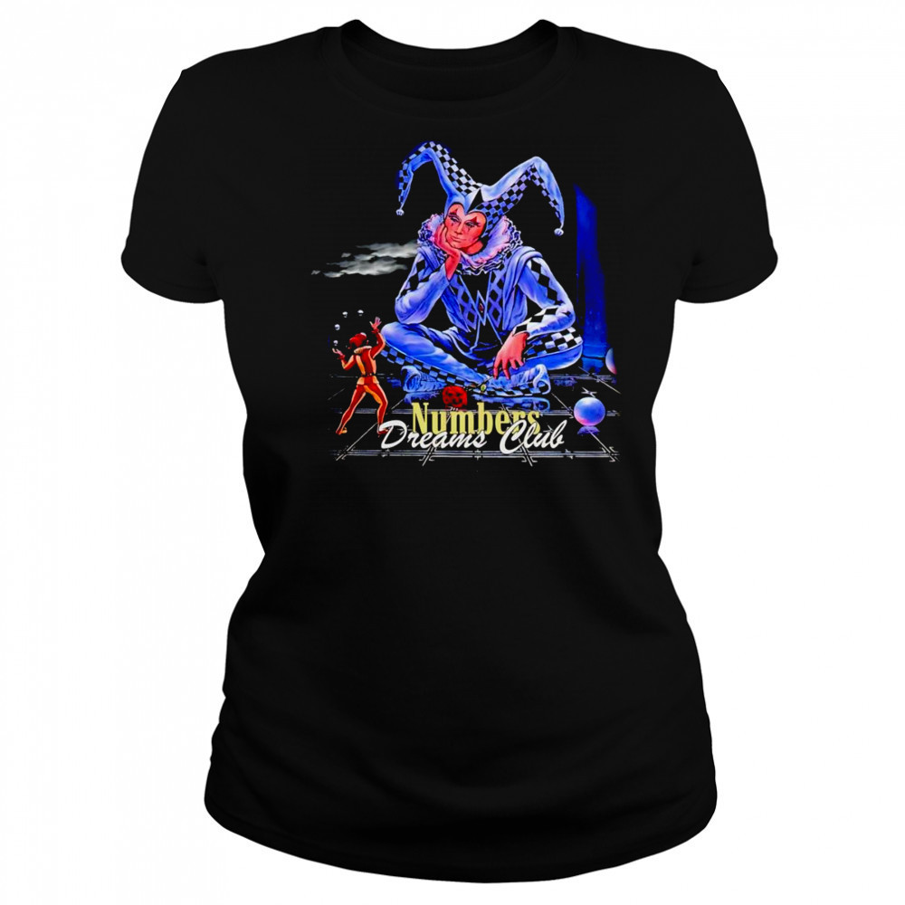 Clown numbers dreams club shirt Women's T-shirt