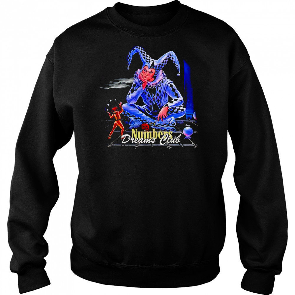 Clown numbers dreams club shirt Hoodie