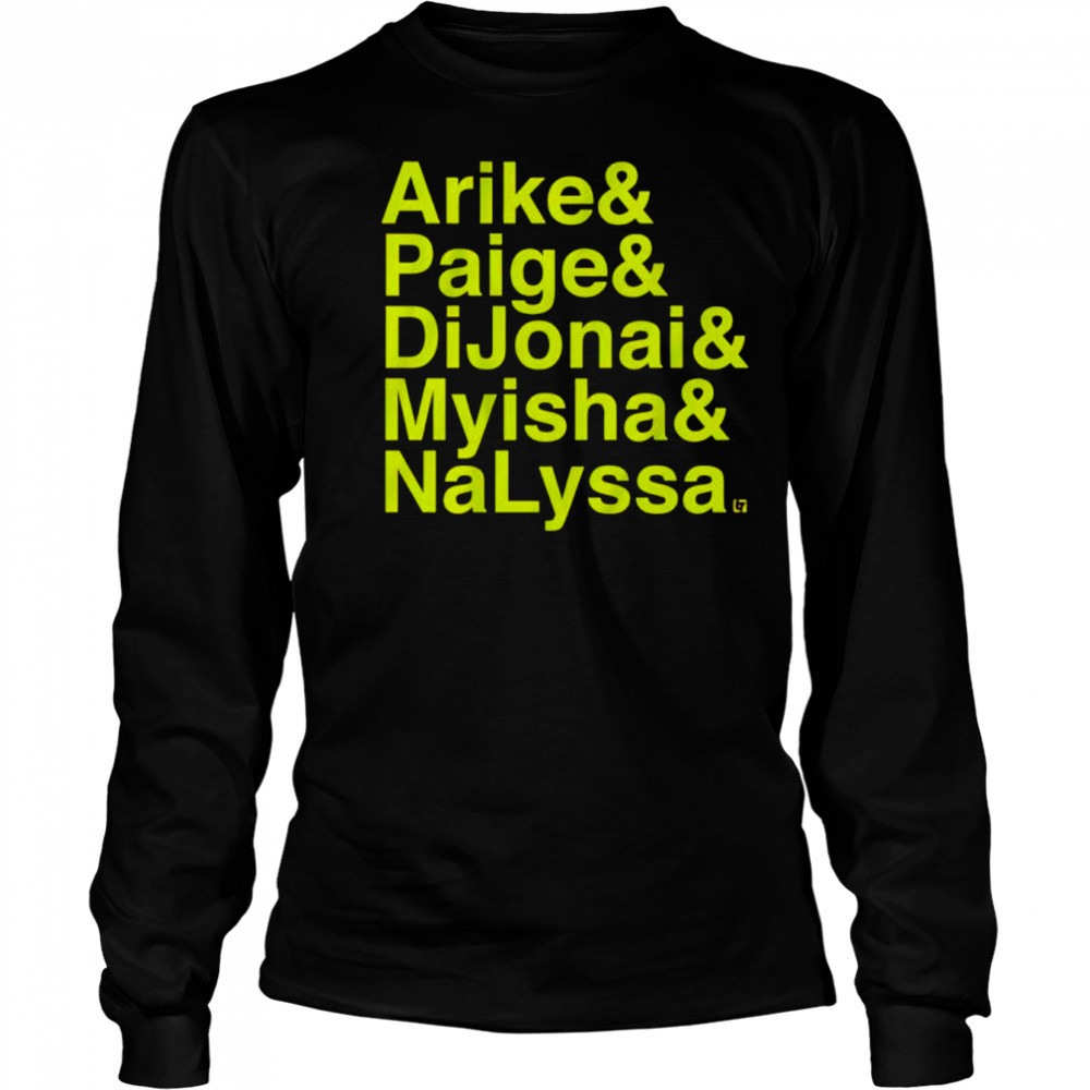 Dallas WBB Ampersand Stars 2025 shirt Long Sleeved