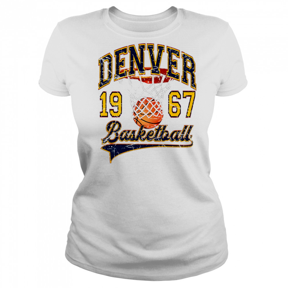Denver Basketball 1976 design shirt Women's T-shirt