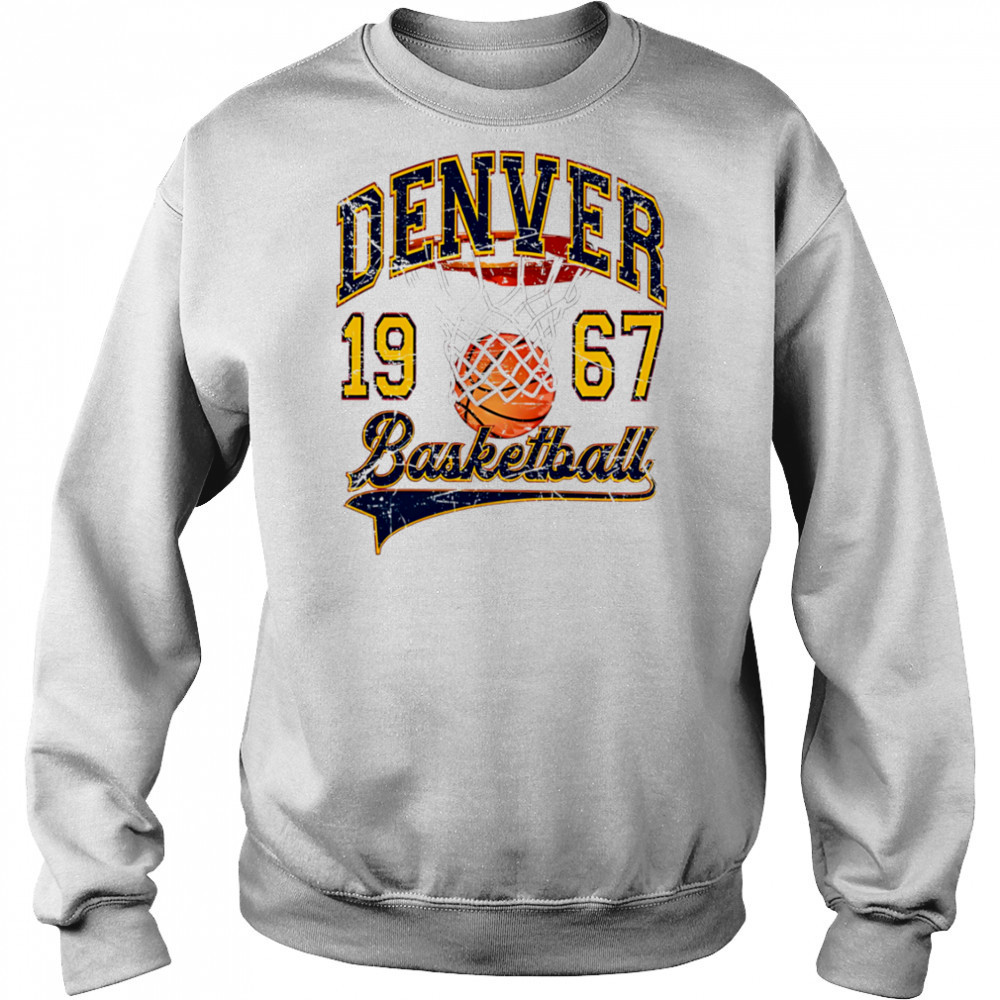 Denver Basketball 1976 design shirt Hoodie