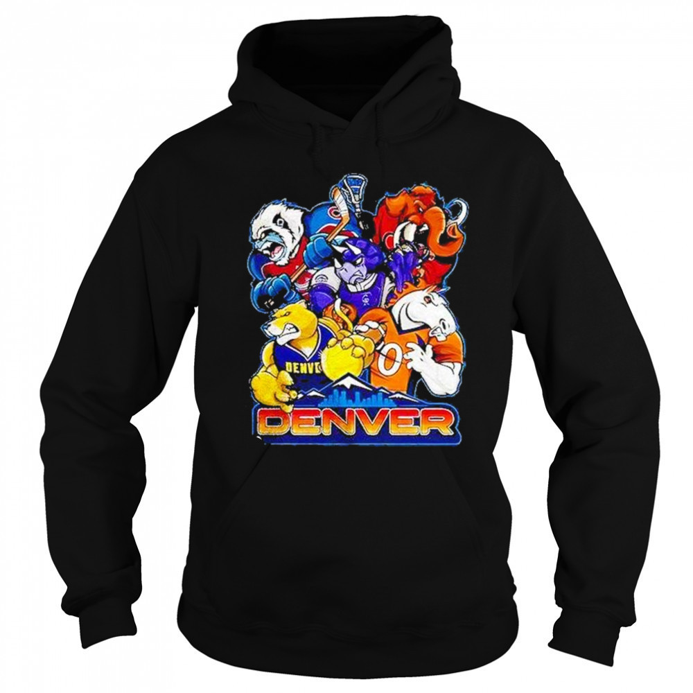 Denver Sports Team Mascot Shirt Sweatshirt