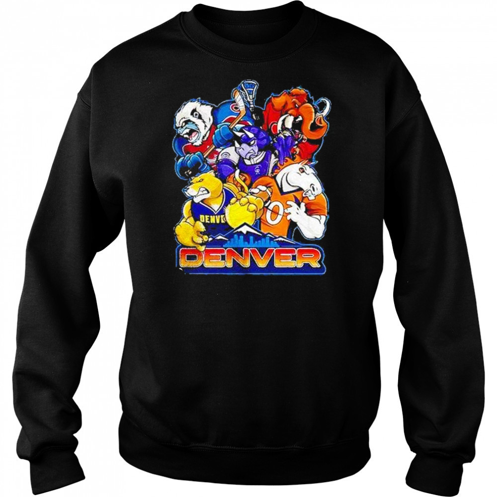 Denver Sports Team Mascot Shirt Hoodie