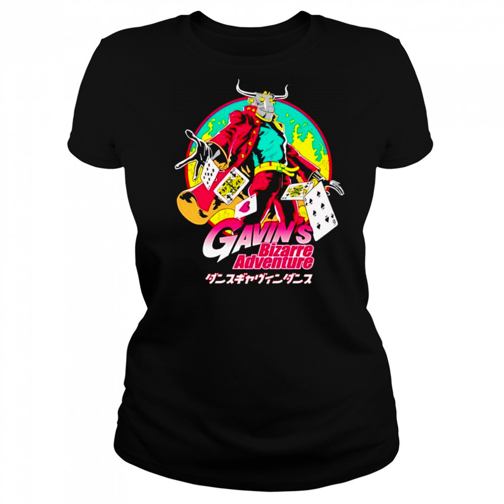 Dgd Anime Gavin Bizarre Adventure shirt Women's T-shirt