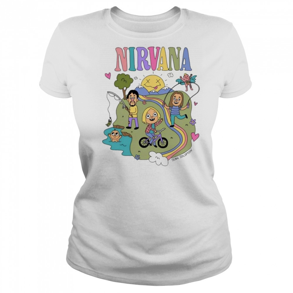 Die 9 Times Merch Nirvana Sean Solomon Shirt Women's T-shirt