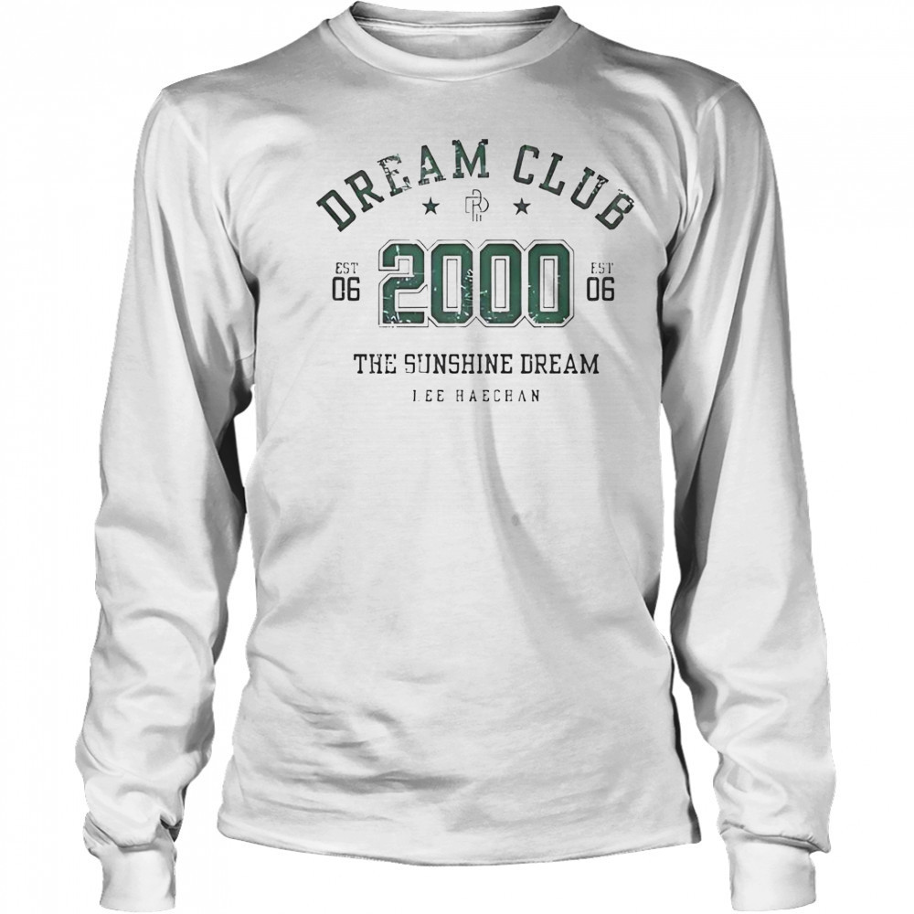Dream Club The Sunshine Dream Lee Haechan 2000 T-Shirt Long Sleeved