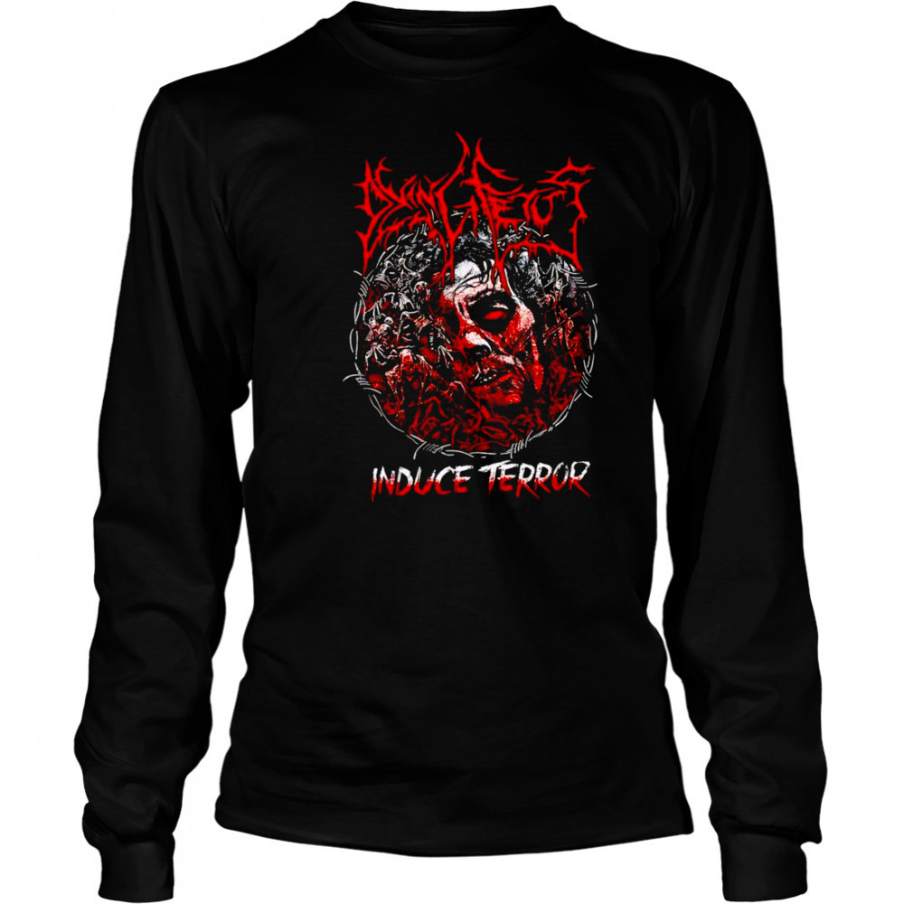 Dying Fetus Induce Terror shirt Long Sleeved