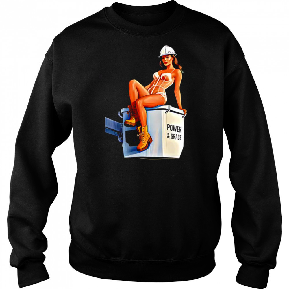 Girl Sexy Power And Grace shirt Hoodie