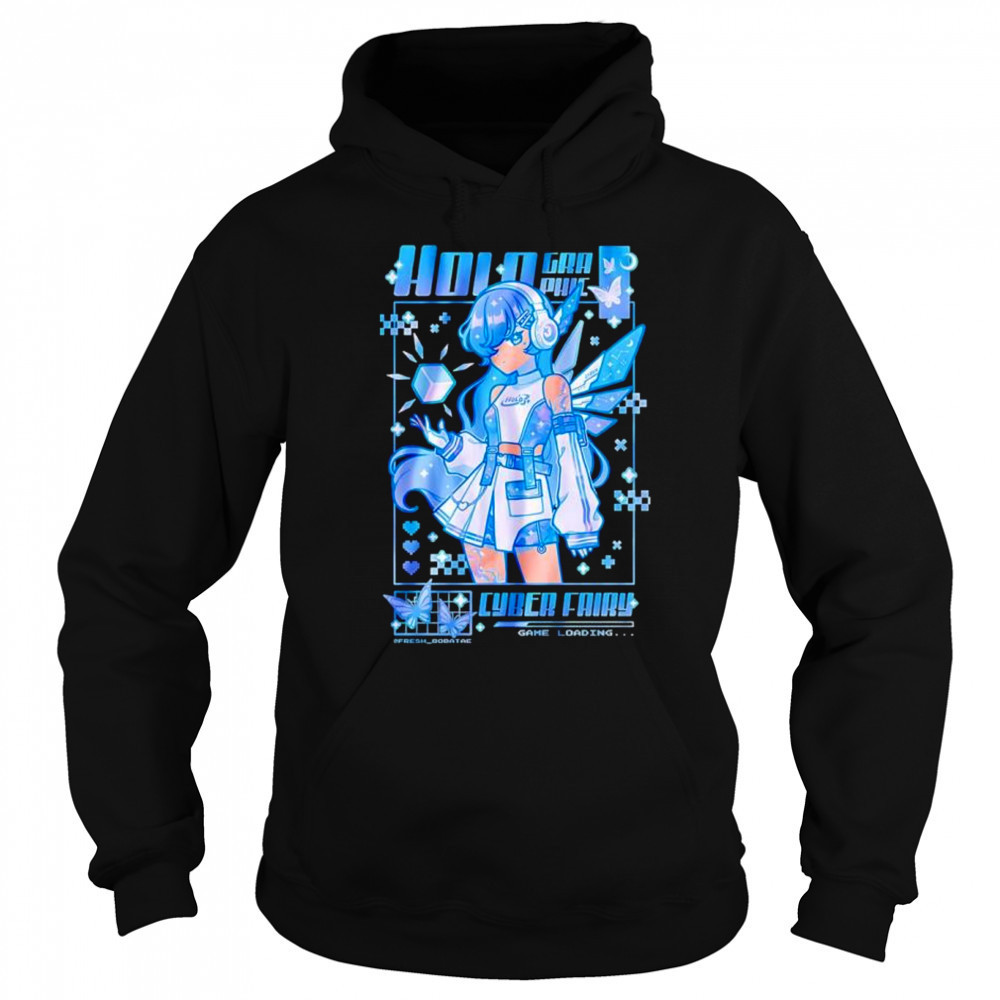 Holographic Cyber Fairy Game Loading shirt Sweatshirt