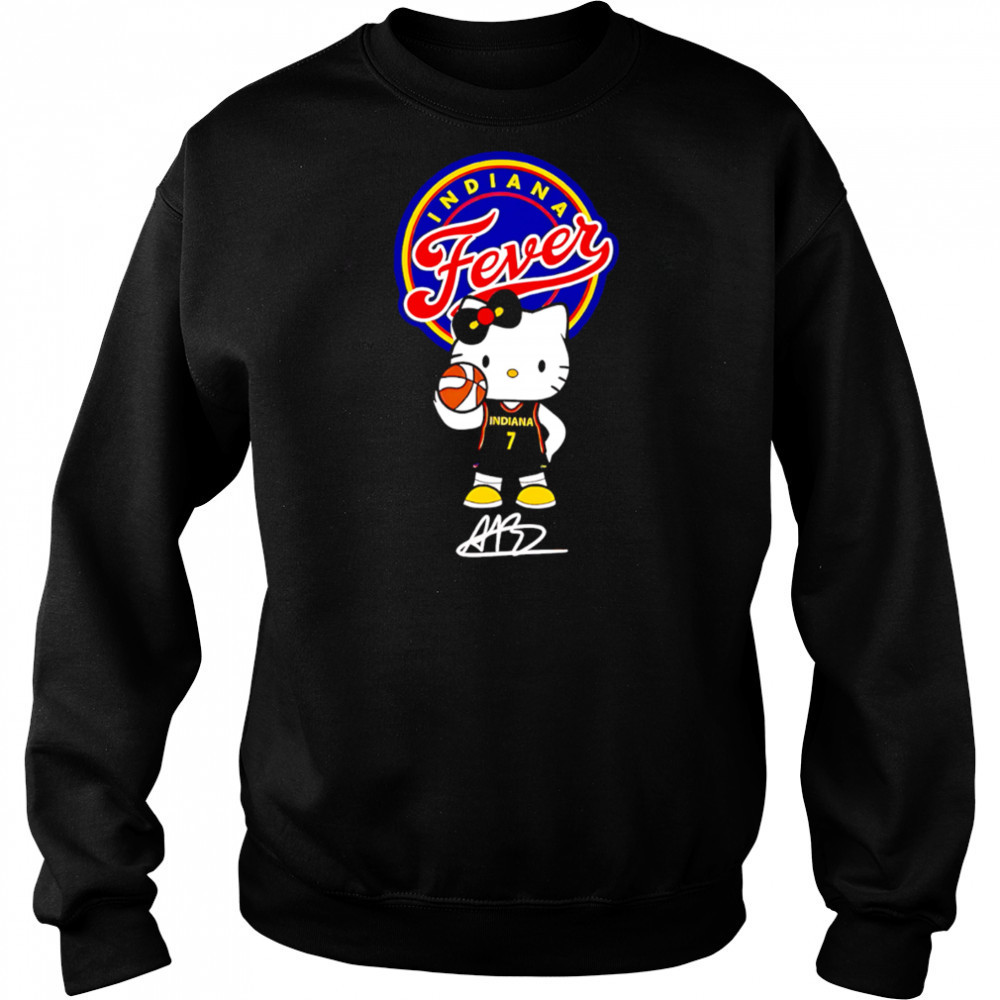 Indiana Fever Boston Hello Kitty Signature shirt Hoodie