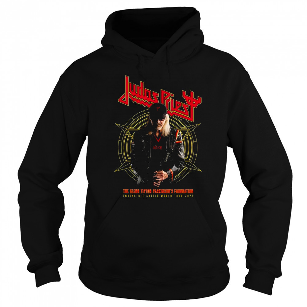 Judas Priest The Glenn Tipton Parkinson’s Foundation Invincible Shield World Tour 2025 Shirt Sweatshirt