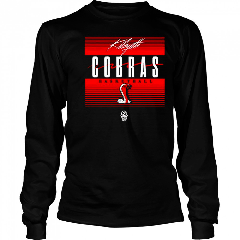 Kilsyth cobras basketball 2025 shirt Long Sleeved