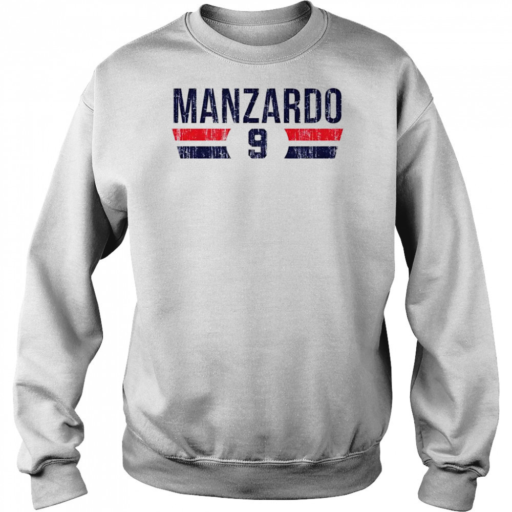 Kyle Manzardo 9 Cleveland Font vintage shirt Hoodie