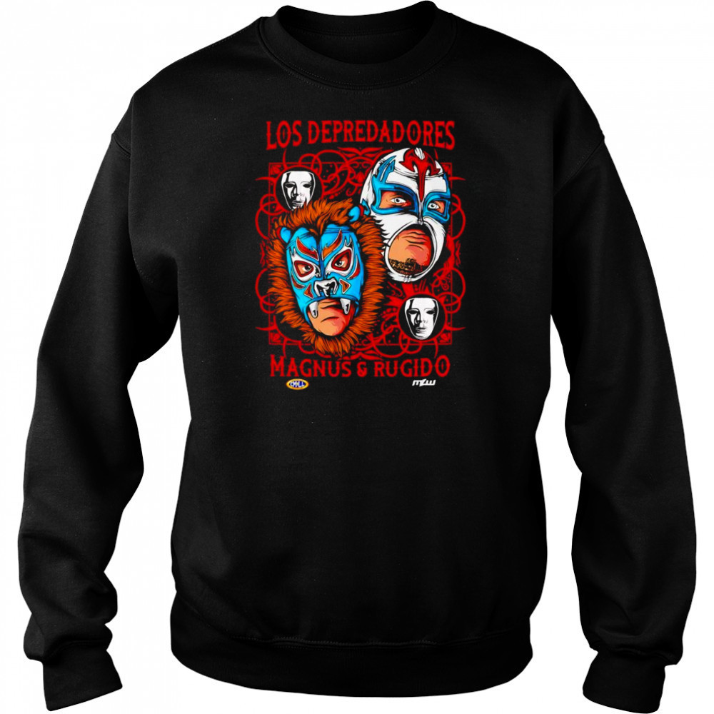 Los Depredadores Masks shirt Hoodie