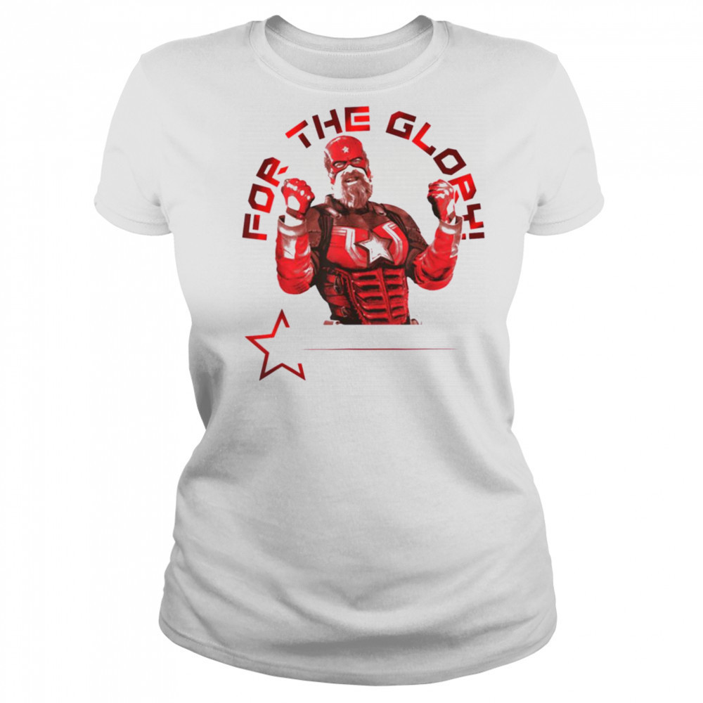 Marvel Thunderbolts Red Guardian Limo Service For The Glory T Shirt Women's T-shirt
