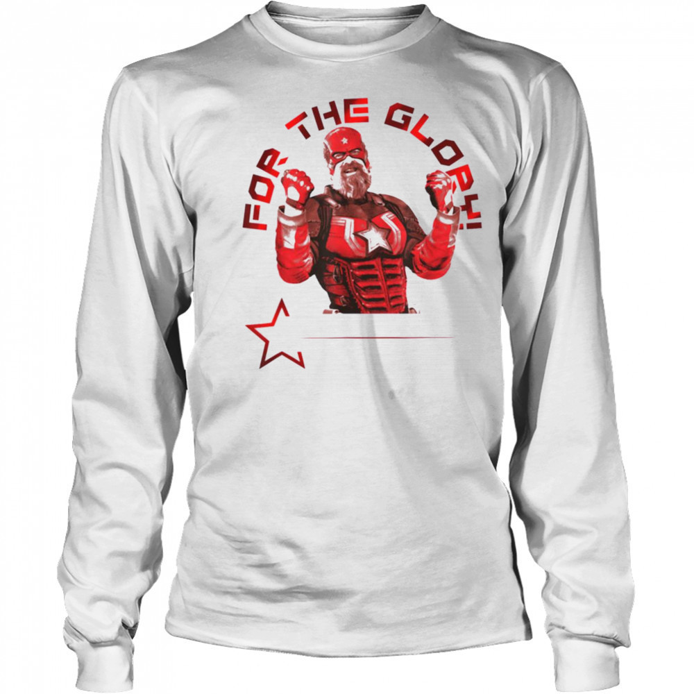 Marvel Thunderbolts Red Guardian Limo Service For The Glory T Shirt Long Sleeved
