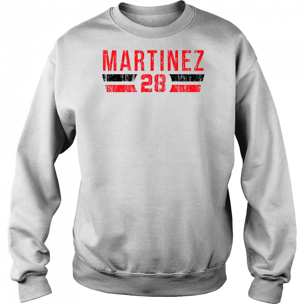 Nick Martinez 28 Cincinnati Font vintage shirt Hoodie