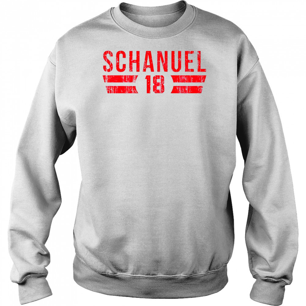 Nolan Schanuel 18 Los Angeles A Font vintage shirt Hoodie
