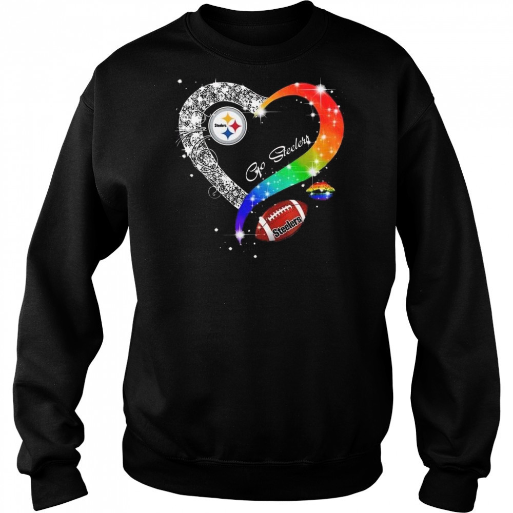 Pittsburgh Steelers 2025 LGBT Pride Day Go Steelers Vintage Shirt Hoodie