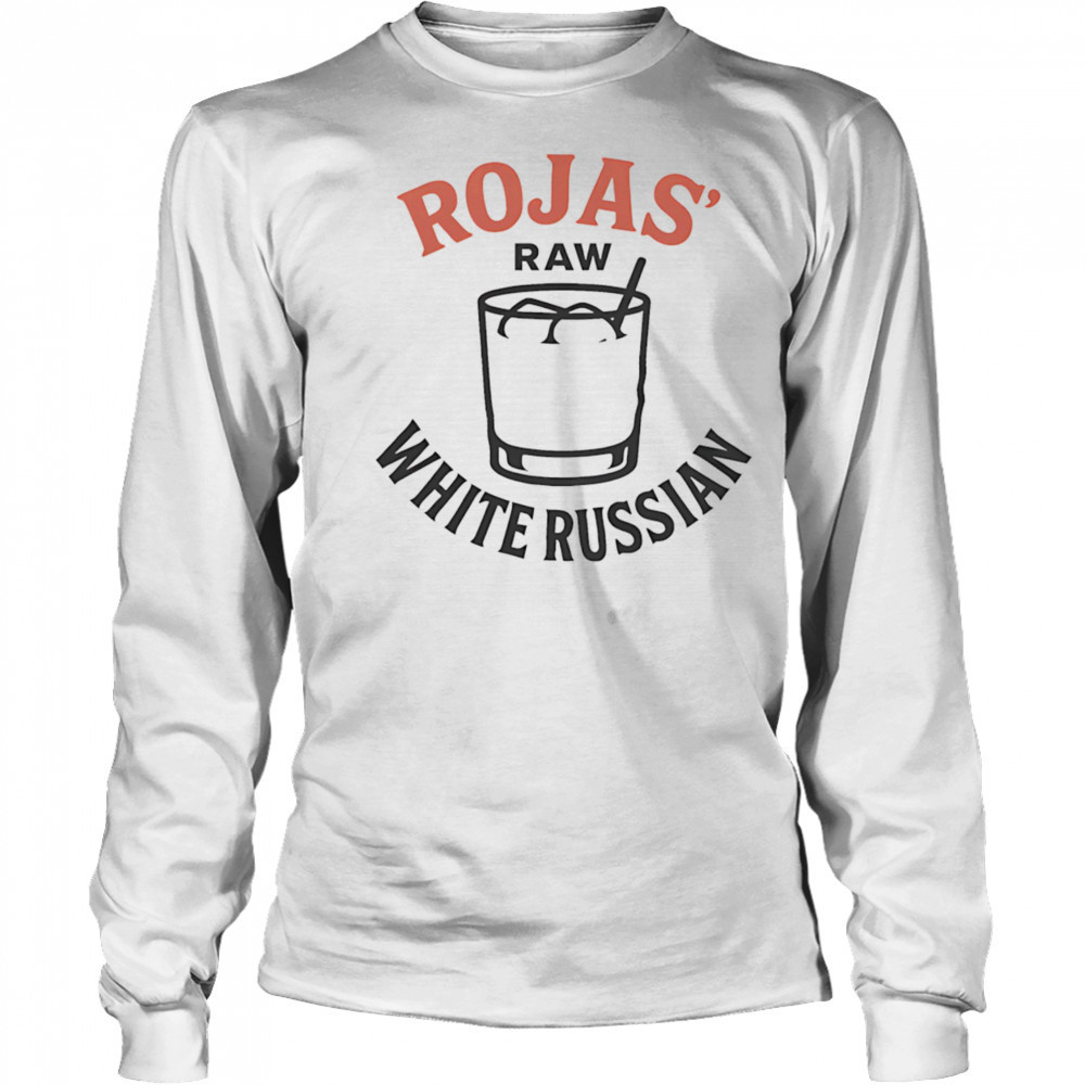 Rojas Raw White Russians shirt Long Sleeved